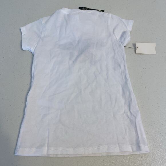 VTG 90s ReadySteadyGo 3T Toddler Girl ShortSleeve White TShirt Spoiled Graphic - Picture 6 of 6